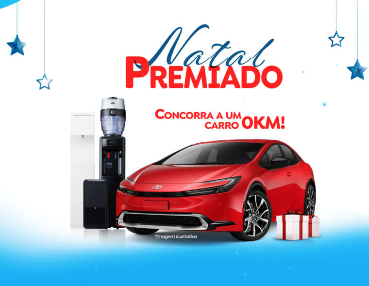 Sorteio Prius Zero km - Água Pura
